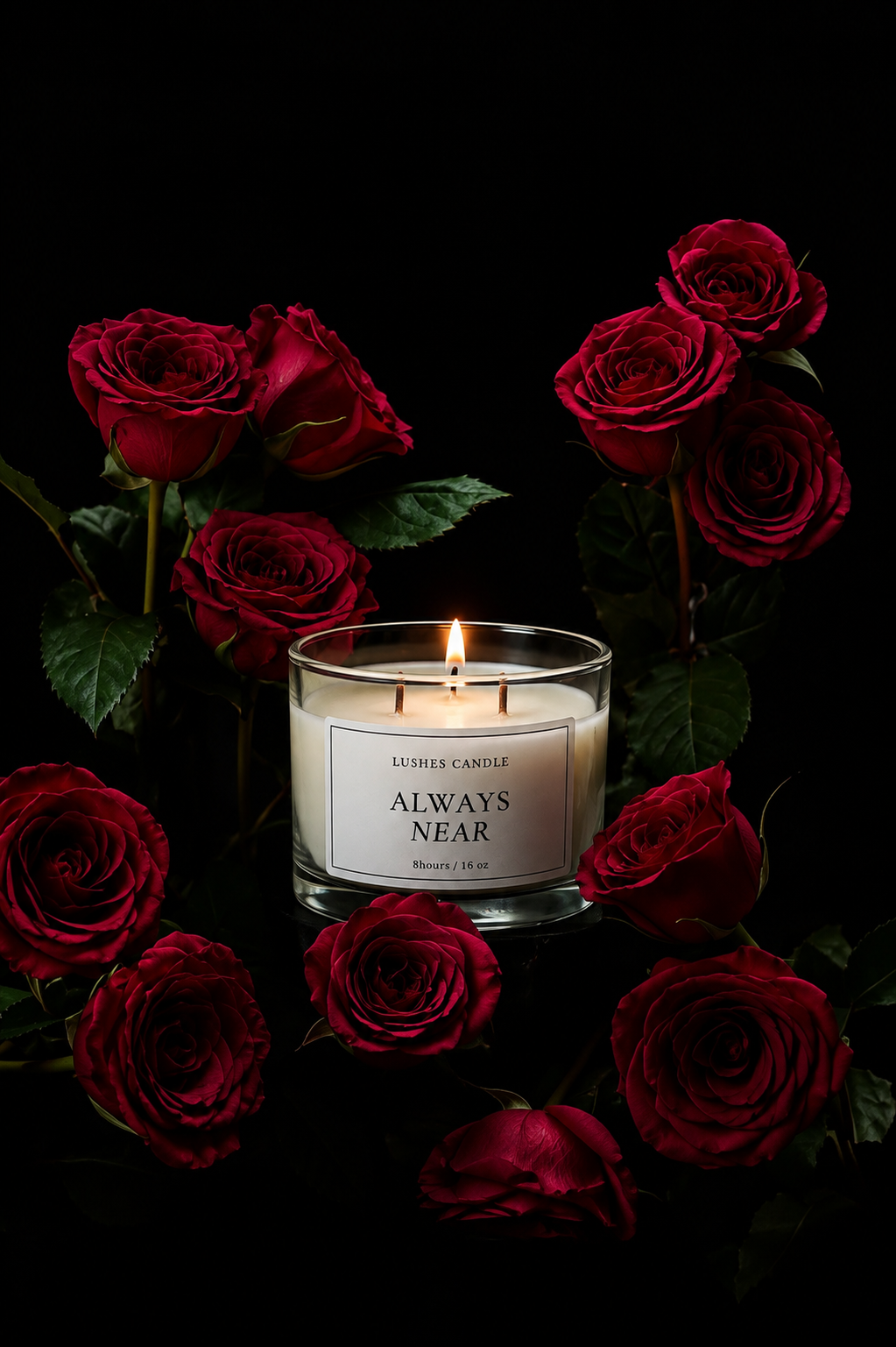 Always Near massage-oil candle by House of Lushes.